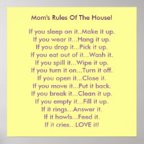 Mum's Rules Of The House
