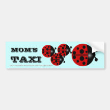 Mum's Taxi Bumper Sticker