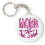 Mum's the Word keychains