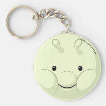 Munch Face Keychain