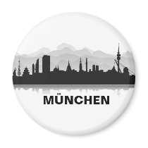 München Skyline Kühlschrank Magnet Kühlschrankmagnete