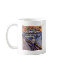 Munch's The Scream: Government Help! Coffee Mugs
