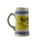 MUNDER THUG-Amber/Logger-The O'L ONE, TWO PUNCH Coffee Mug