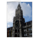 Munich Clock Tower Marienplatz cards