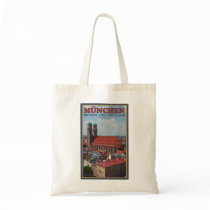 Munich Frauenkirche (Portrait) Canvas Bag