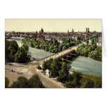 Munich from the Maximilianeum, Bavaria, Germany vi cards