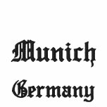 Munich Germany Polo Shirt embroidered shirts