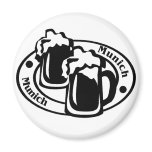 Munich Stamp magnets
