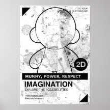 Munny, Power, Respect Print