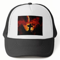 mural_gothic-cross mesh hat