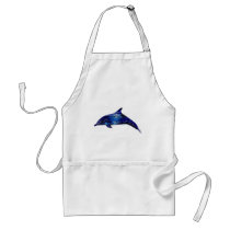 Mural In Dolphin Apron