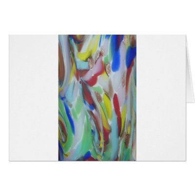 Murano Circus Detail Study Greeting Card by dericnla