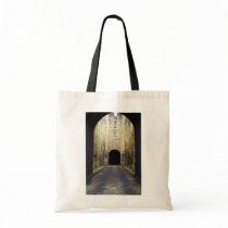 Murder Corridor, Barbican, Alnwick Castle, Northum Tote Bags
