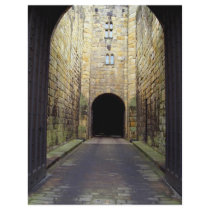 Murder Corridor, Barbican, Alnwick Castle, Northum Custom Flyer