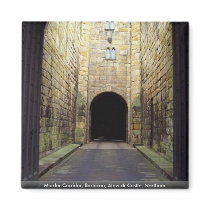 Murder Corridor, Barbican, Alnwick Castle, Northum Refrigerator Magnet