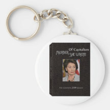 Murder Pelosi Wrote Key Chain