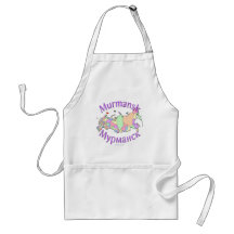 Murmansk Russia Map Aprons