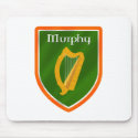 Murphy family crest - coat of arms mousepads