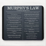 Murphys Laws of Middle Management mousepads