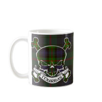 Murray Tartan Skull Mugs