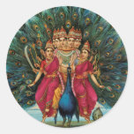 Murugan Kartikeyan Skanda Subrahmanyan Hindu Deity Stickers