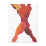 Muscular Back postcards