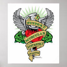 Muscular Dystrophy Dagger Posters