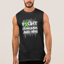 Muscular Dystrophy Fight Conquer and Win T Shirt