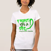 Muscular Dystrophy Fight Like A Girl 5.3 Shirts