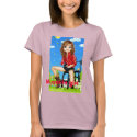 Muscule girl t-shirts