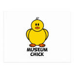 Museum Chick Post Card