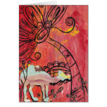 Mushroom Camel Greeting Card