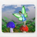 Mushroom Fairy Mouse Pad mousepads