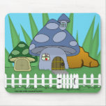 Mushroom House Mousepad