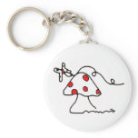 mushroom keychains