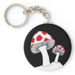 Mushroom Keychain