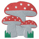 Mushroom Patch Fantasy Fae Fairy Design 1 embroidered shirts
