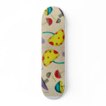 Mushroom skateboard sport colorfull by Rupydetequila Mushroom skateboard sport colorfull