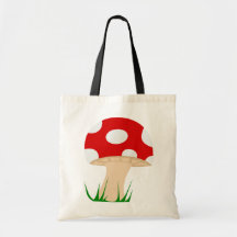 Mushroom Tote Bags