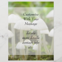 Mushroom World Custom Flyer
