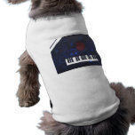 Music Abstract - Blue Notes pet clothing
