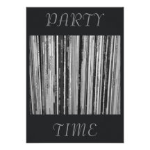 Music Albums/LP’s  Party Time Invitation