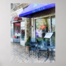 Music And Coffee Cafe Posters