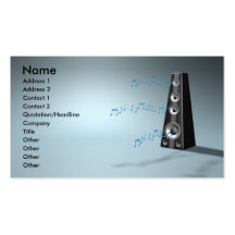 music_b business card template
