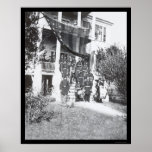 Music Band at General Sherman's Headquarters 1864 posters