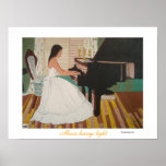 Music brings light print