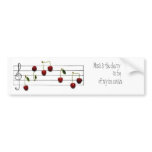 Music bumper stickers