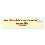 Music Bumper Sticker bumper stickers