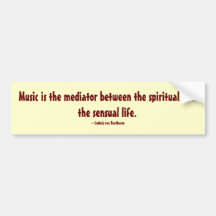 Music Bumper Sticker