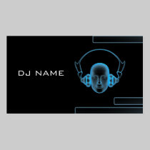 music_business_card_DJ business cards